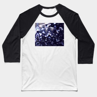 Liquid fractal Baseball T-Shirt